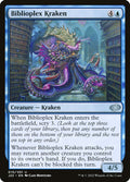 Biblioplex Kraken – Uncommon Magic: The Gathering card from Jumpstart 2022 (#10)