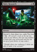 Risky Research – Common Magic: The Gathering card from Marvel's Spider-Man (#62)