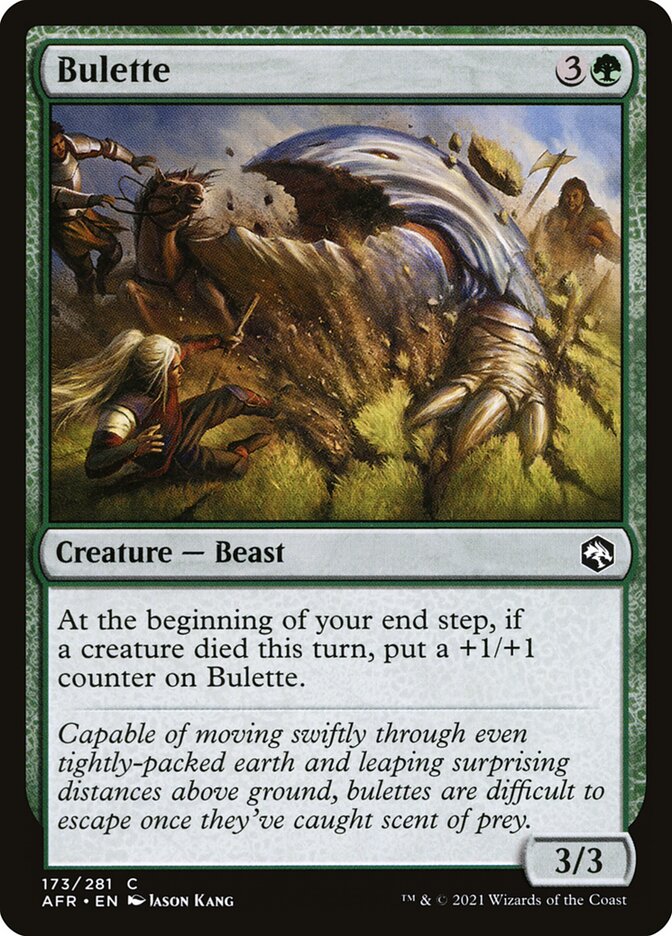 Bulette – Common Magic: The Gathering card from Adventures in the Forgotten Realms (#173)