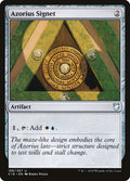 Azorius Signet – Uncommon Magic: The Gathering card from Commander 2018 (#196)