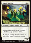 Kyoshi Warriors – Common Magic: The Gathering card from Avatar: The Last Airbender (#26)