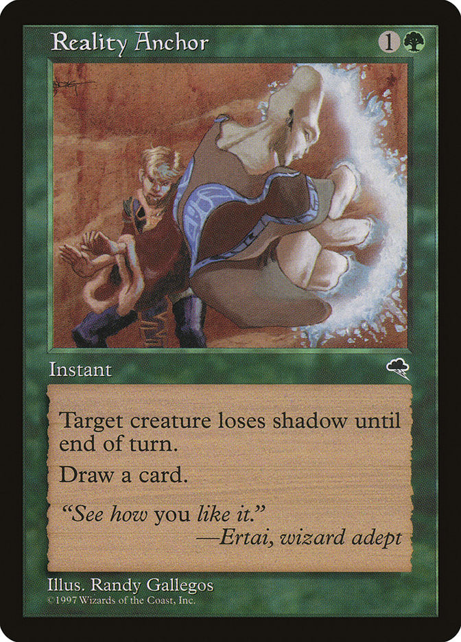 Reality Anchor – Common Magic: The Gathering card from Tempest (#246)