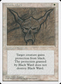 Black Ward – Uncommon Magic: The Gathering card from Fourth Edition (#8)