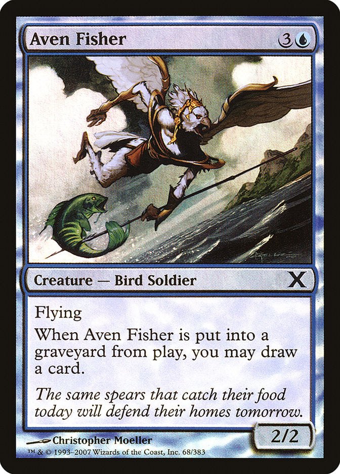 Aven Fisher – Common Magic: The Gathering card from Tenth Edition (#68★)