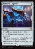 Aetheric Amplifier – Rare Magic: The Gathering card from Aetherdrift Commander (#18)