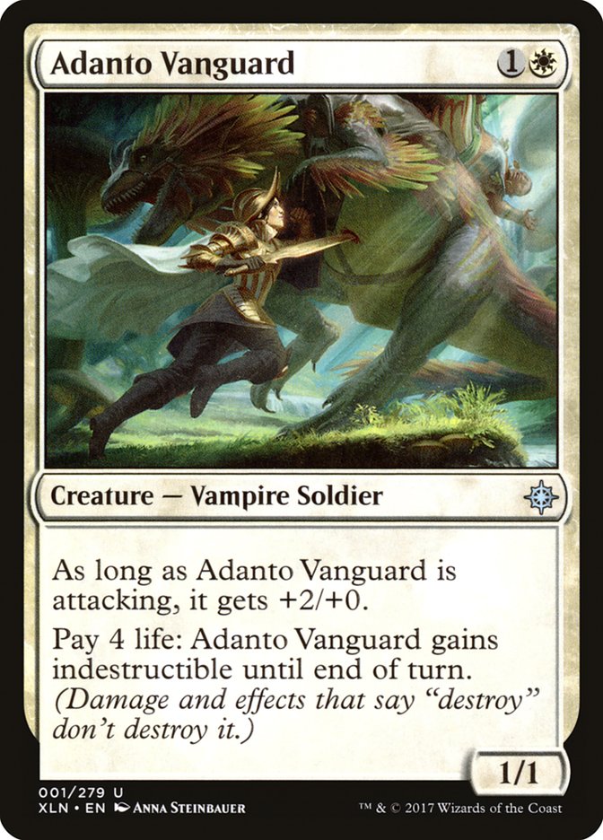 Adanto Vanguard – Uncommon Magic: The Gathering card from Ixalan (#1)