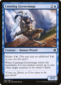 Cunning Geysermage – Common Magic: The Gathering card from Zendikar Rising (#55)