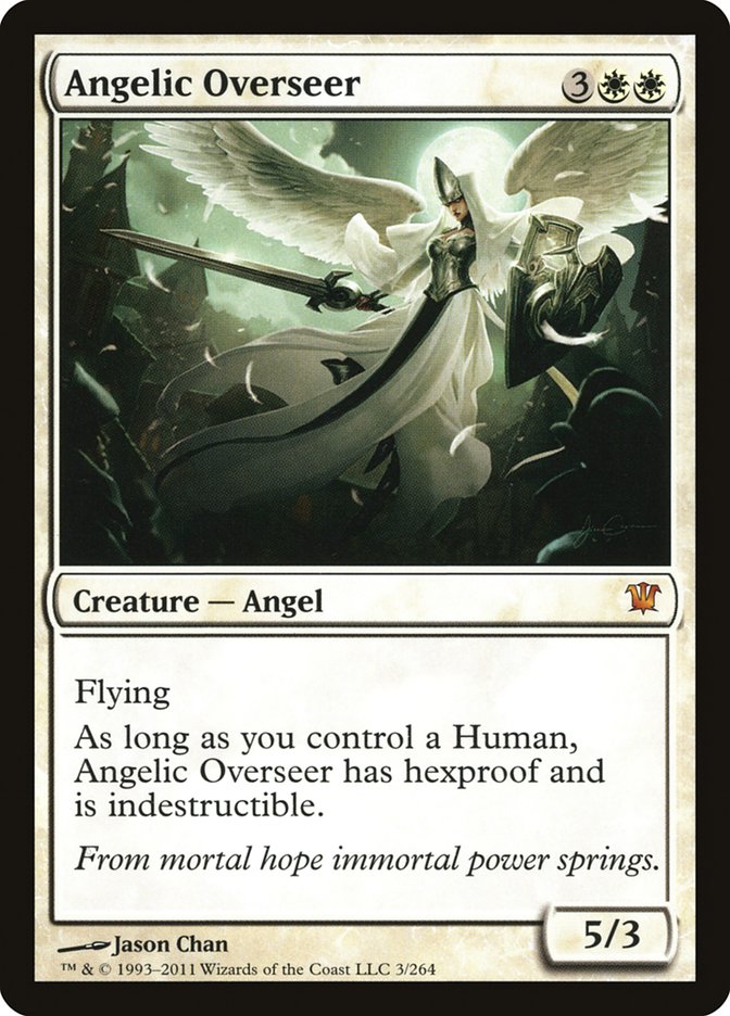 Angelic Overseer – Mythic Magic: The Gathering card from Innistrad (#3)