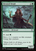 Devoted Druid – Uncommon Magic: The Gathering card from Lorwyn Eclipsed Commander (#104)