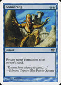 Boomerang – Common Magic: The Gathering card from Eighth Edition (#63)