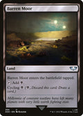 Barren Moor – Uncommon Magic: The Gathering card from Warhammer 40,000 Commander (#266)