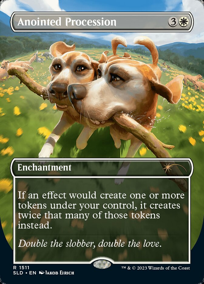Anointed Procession // Anointed Procession – Rare Magic: The Gathering card from Secret Lair Drop (#1511)