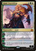 Ajani Unyielding – Mythic Magic: The Gathering card from Aether Revolt (#127)