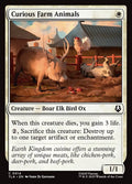 Curious Farm Animals – Common Magic: The Gathering card from Avatar: The Last Airbender (#14)