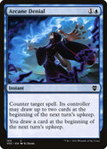 Arcane Denial – Common Magic: The Gathering card from Crimson Vow Commander (#102)