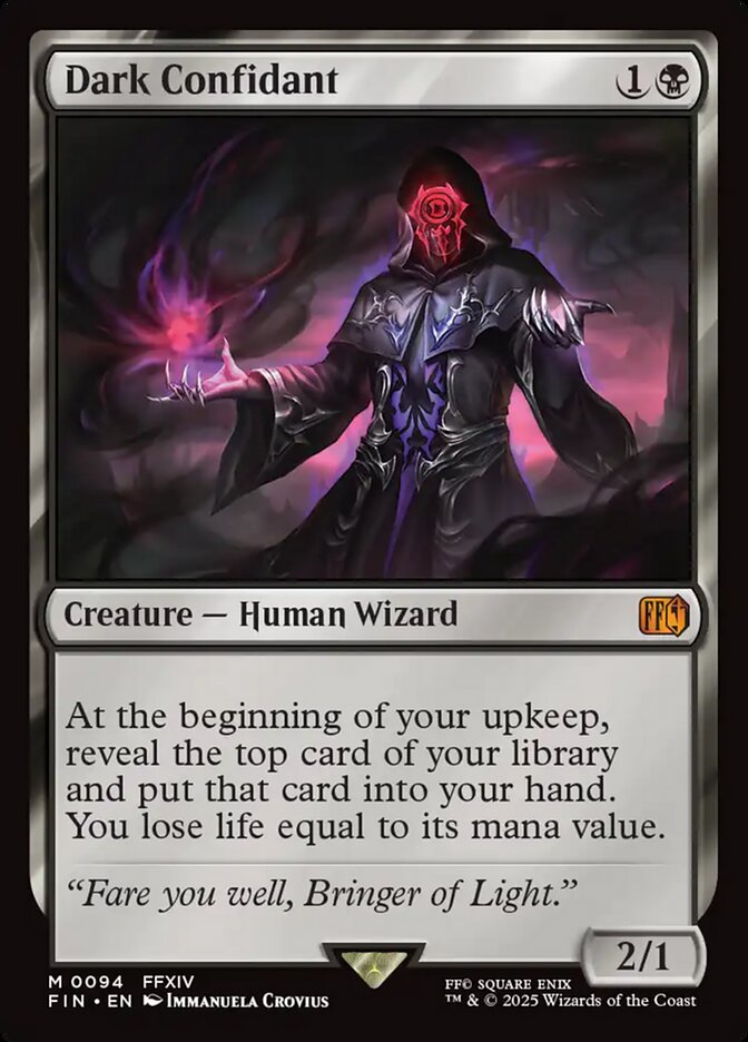 Dark Confidant – Mythic Magic: The Gathering card from Final Fantasy (#94)