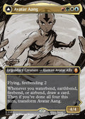 Avatar Aang // Aang, Master of Elements – Mythic Magic: The Gathering card from Avatar: The Last Airbender (#308)