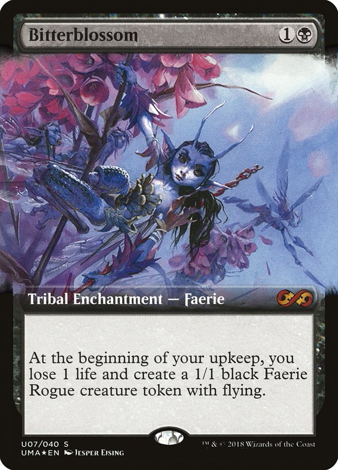 Bitterblossom – Mythic Magic: The Gathering card from Ultimate Box Topper (#U7)