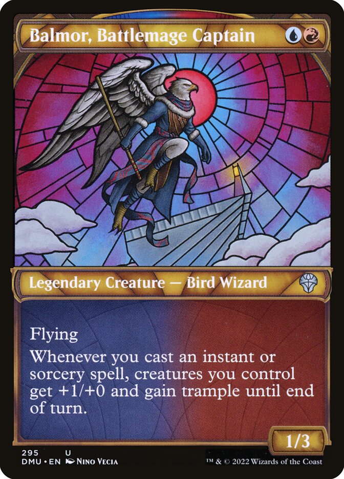 Balmor, Battlemage Captain – Uncommon Magic: The Gathering card from Dominaria United (#295)