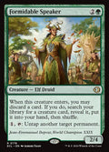Formidable Speaker – Rare Magic: The Gathering card from Lorwyn Eclipsed (#176)