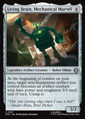 Living Brain, Mechanical Marvel – Uncommon Magic: The Gathering card from Marvel's Spider-Man (#167)