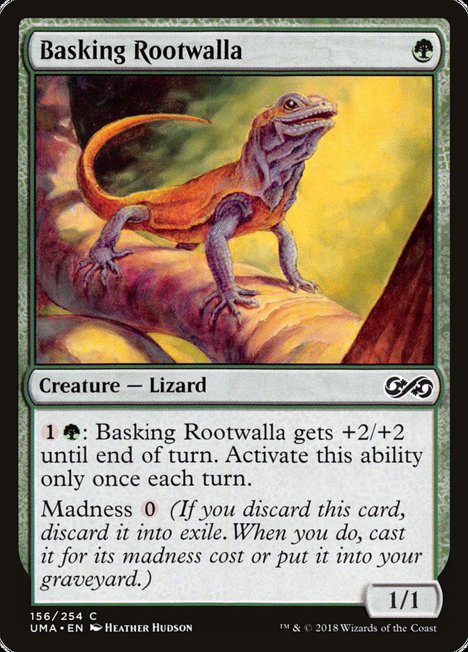 Basking Rootwalla – Common Magic: The Gathering card from Ultimate Masters (#156)