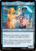 Lyla, Holographic Assistant – Uncommon Magic: The Gathering card from Marvel's Spider-Man Eternal (#7)