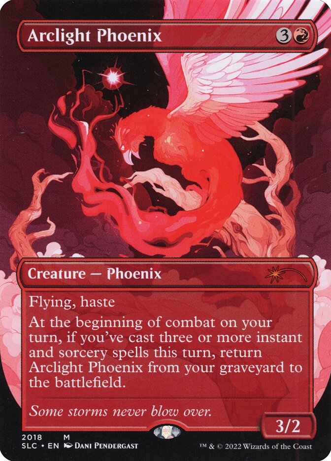 Arclight Phoenix – Mythic Magic: The Gathering card from Secret Lair Countdown (#2018)