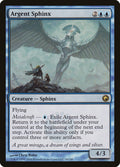 Argent Sphinx – Rare Magic: The Gathering card from Scars of Mirrodin (#28)