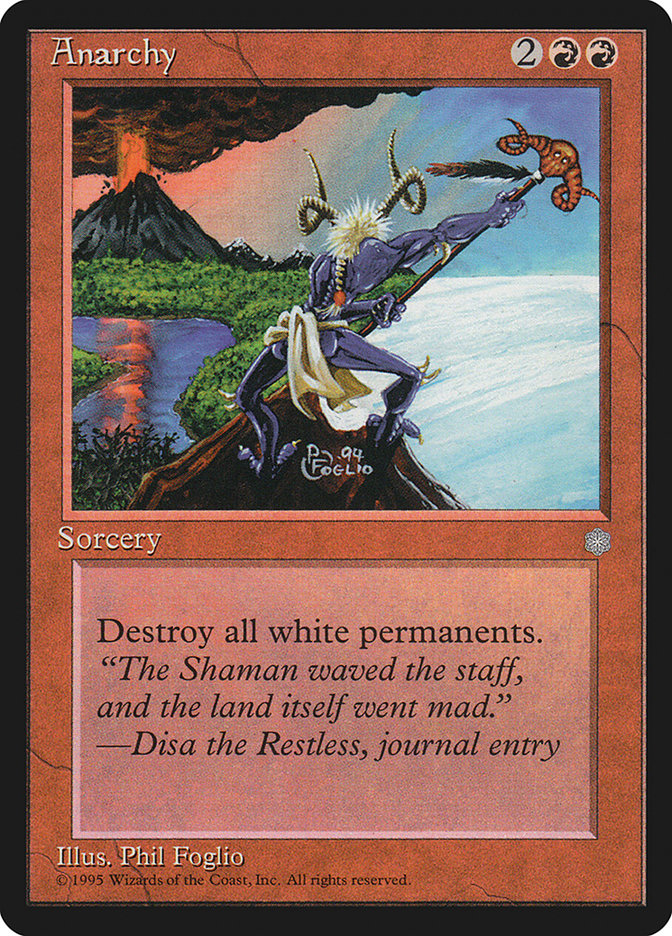 Anarchy – Uncommon Magic: The Gathering card from Ice Age (#170)