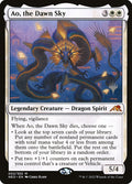 Ao, the Dawn Sky – Mythic Magic: The Gathering card from Kamigawa: Neon Dynasty Promos (#2p)