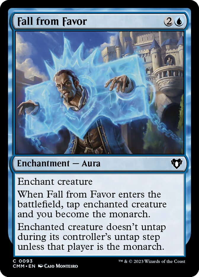 Fall from Favor – Common Magic: The Gathering card from Commander Masters (#93)
