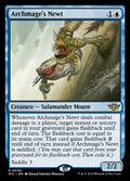 Archmage's Newt – Rare Magic: The Gathering card from Outlaws of Thunder Junction Promos (#39p)