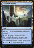Skyline Cascade – Common Magic: The Gathering card from Battle for Zendikar (#246)