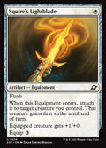 Squire's Lightblade – Common Magic: The Gathering card from Edge of Eternities (#36)