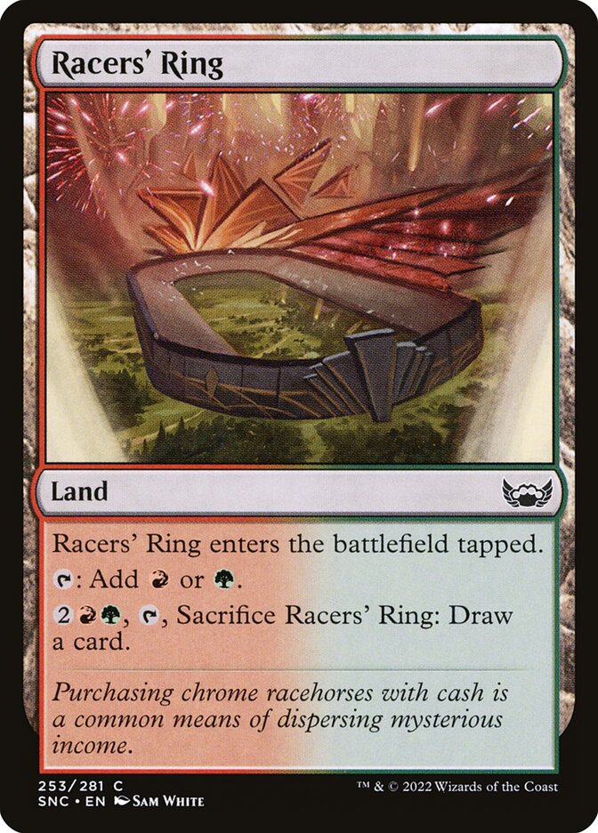 Racers' Ring – Common Magic: The Gathering card from Streets of New Capenna (#253)