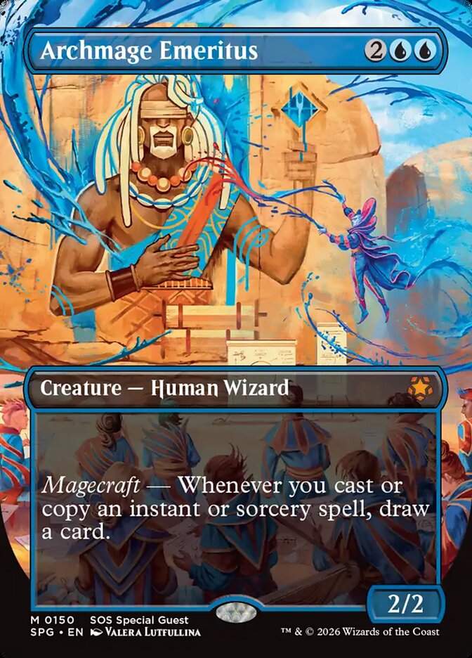 Archmage Emeritus – Mythic Magic: The Gathering card from Special Guests (#150)