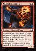 Magmakin Artillerist – Common Magic: The Gathering card from Aetherdrift (#137)