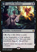 Arguel's Blood Fast // Temple of Aclazotz – Rare Magic: The Gathering card from XLN Treasure Chest (#90)