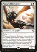 Armored Skyhunter – Rare Magic: The Gathering card from Commander Legends (#11)
