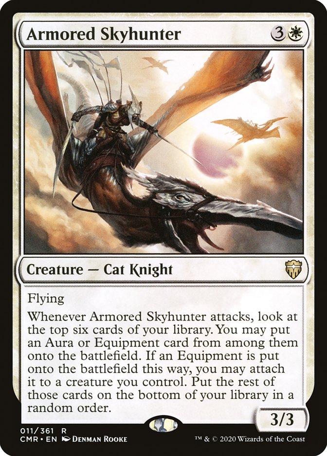 Armored Skyhunter – Rare Magic: The Gathering card from Commander Legends (#11)
