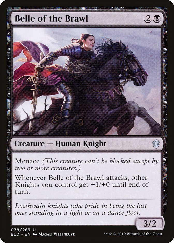 Belle of the Brawl – Uncommon Magic: The Gathering card from Throne of Eldraine (#78)