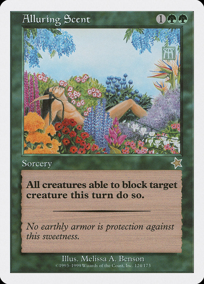 Alluring Scent – Rare Magic: The Gathering card from Starter 1999 (#124)