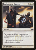 Banishment Decree – Common Magic: The Gathering card from Mirrodin Besieged (#3)