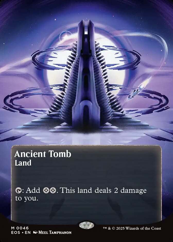 Ancient Tomb – Mythic Magic: The Gathering card from Edge of Eternities: Stellar Sights (#46)