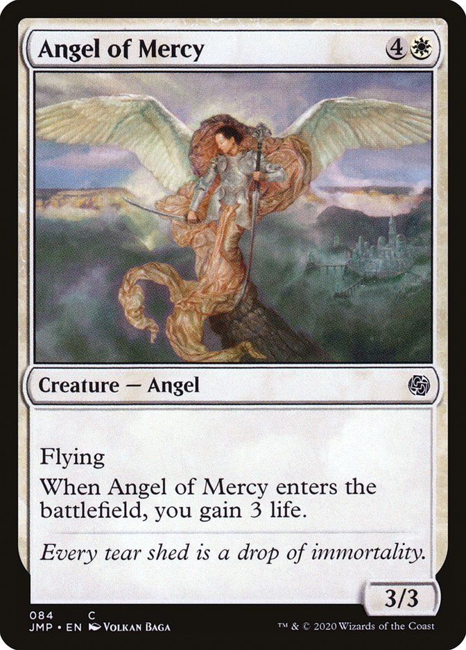 Angel of Mercy – Common Magic: The Gathering card from Jumpstart (#84)