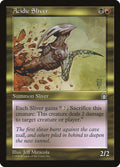 Acidic Sliver – Uncommon Magic: The Gathering card from Stronghold (#126)