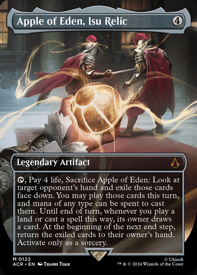 Apple of Eden, Isu Relic – Mythic Magic: The Gathering card from Assassin's Creed (#122)