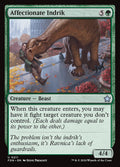 Affectionate Indrik – Uncommon Magic: The Gathering card from Foundations (#211)