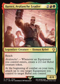 Barret, Avalanche Leader – Rare Magic: The Gathering card from Final Fantasy Commander (#79)